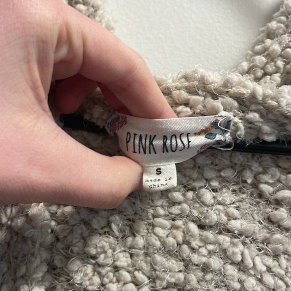 Women’s Sherpa sweater with hood size S - Picture 3 of 3